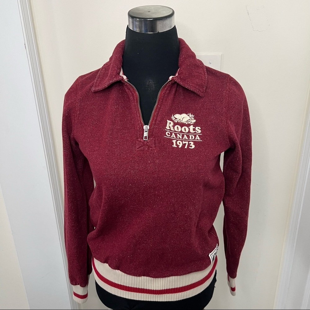 Roots Warm Minimalist Cabin Sweatshirt Sweater